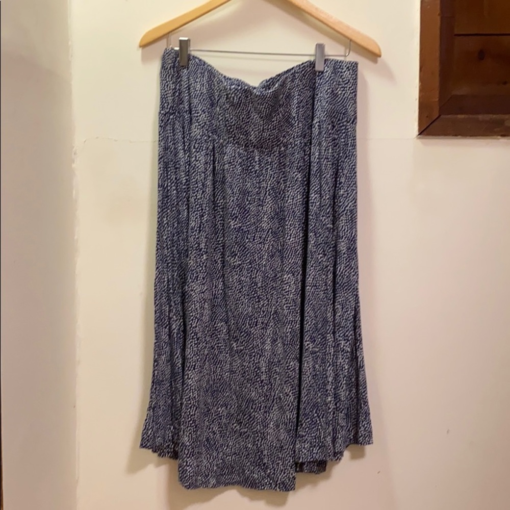 Blue skirt